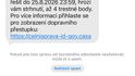 Podvodné SMS Podvodné SMS