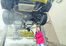 Ošetřovali jsme podvozek proti korozi: Slané utrpení