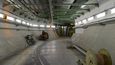 Podzemní tunel v laboratořích CERN nedaleko Ženevy.