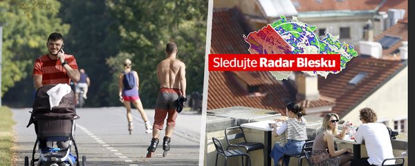 Letnímu počasí se z Česka nechce: Slunce prozáří svátek i víkend. Sledujte radar Blesku