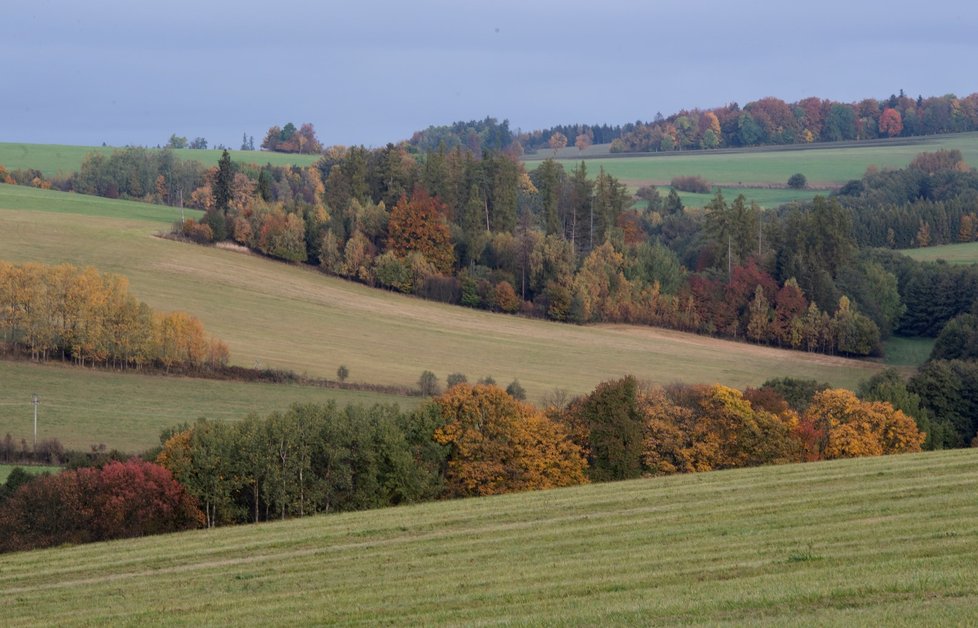 Podzimní počasí v Česku (25.10.2023)