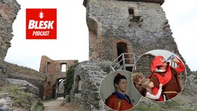 Blesk Podcast:  Rytíř Brtník Sovák nesnášel dětské herce. Na Krakovci mu strčili párek do výfuku