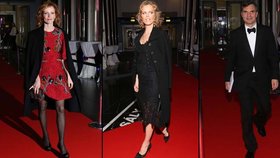 Premiéra Pohádkáře: Aňa Geislerová, Eva Herzigová a Jiří Macháček na červeném koberci