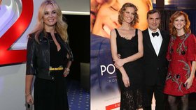 Byly tak samy! Eva Herzigová, Aňa Geislerová ani Monika Babišová neměly na včerejší premiéře filmu Pohádkář žádný pánský doprovod.