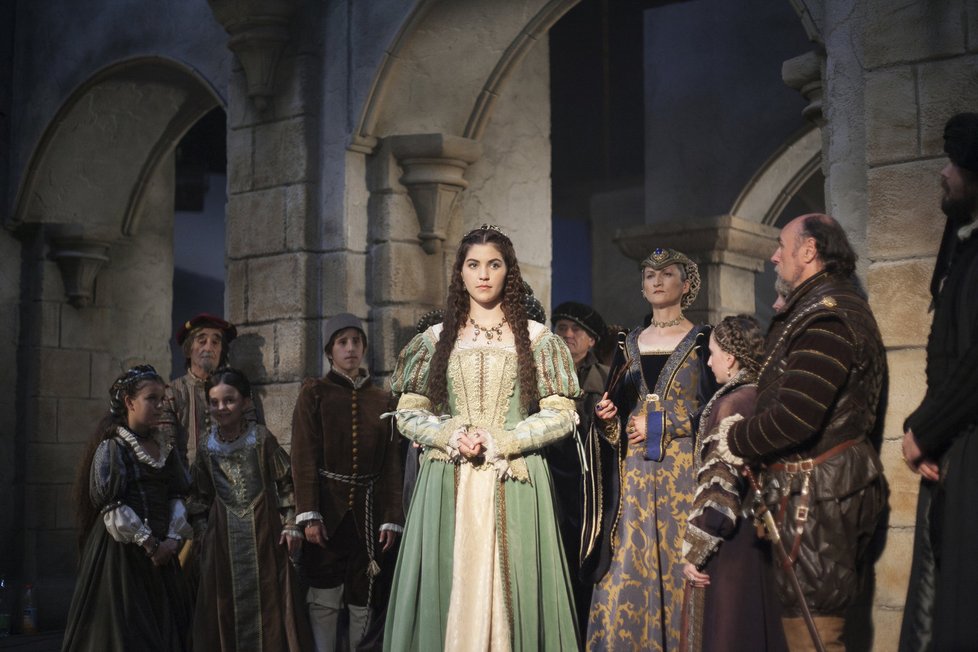 V roli princezny Beatrix se v pohádce Láska na vlásku objeví Celeste Buckingham.