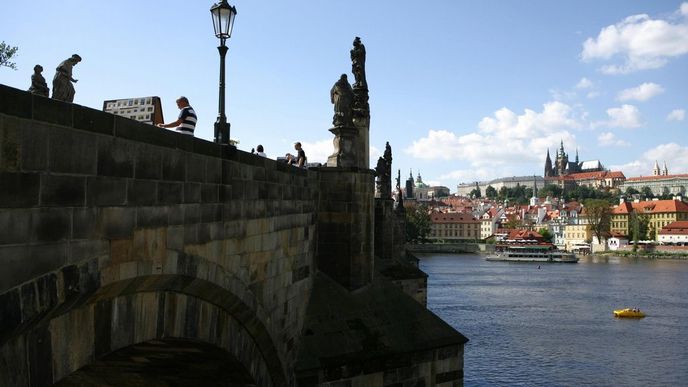 Pohled na Karlův most