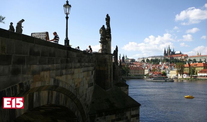 The Charles Bridge is said to even surpass the Great Wall of China.  Nevertheless, tourists do not spare Prague