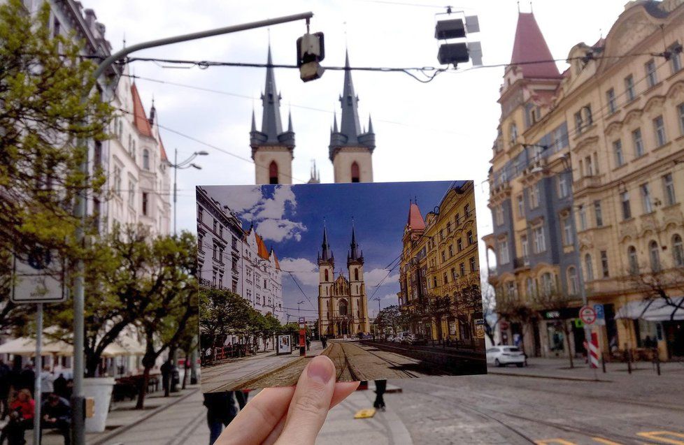Praha 7 nechala vyrobit sady pohlednic s tematikou dominant městské části.