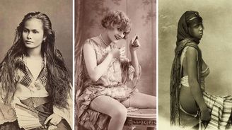 Sto let staré fotografie odhalují ideály ženské krásy z celého světa