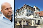 Zámeckou restauraci ve švýcarském městečku Romanshorn může drsnému Pohlreichovi každý závidět