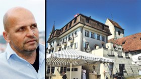 Zámeckou restauraci ve švýcarském městečku Romanshorn může drsnému Pohlreichovi každý závidět