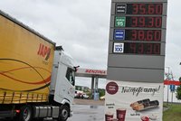 Nafta v Česku skokově zdražila. Pumpaři si přes noc přirazili i dvě koruny za litr!