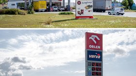 Vývoj cen pohonných hmot v Královéhradeckém kraji (20.7.2026)