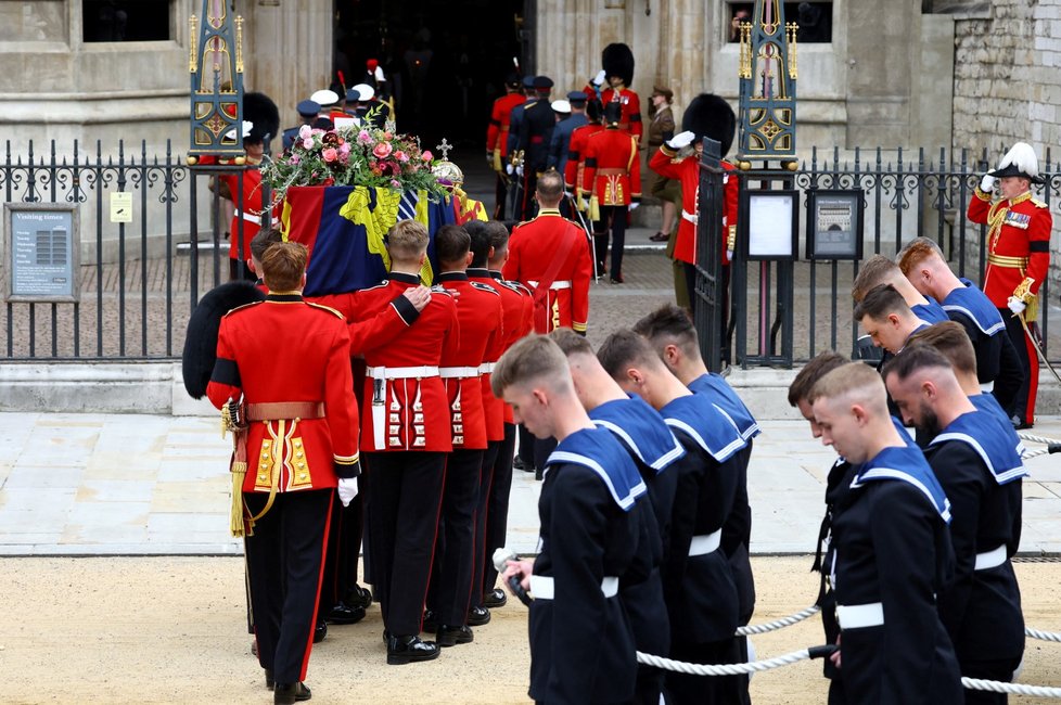 Pohřeb královny Alžběty II.