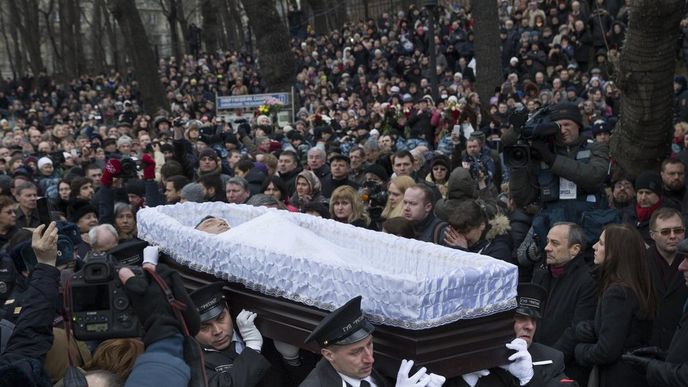 Pohřeb Borise Němcova