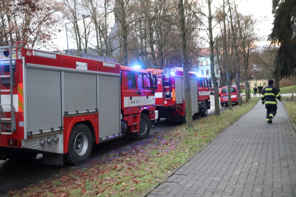 Poslední rozloučení s hasičem Honzou. Zemřel při hašení domu.