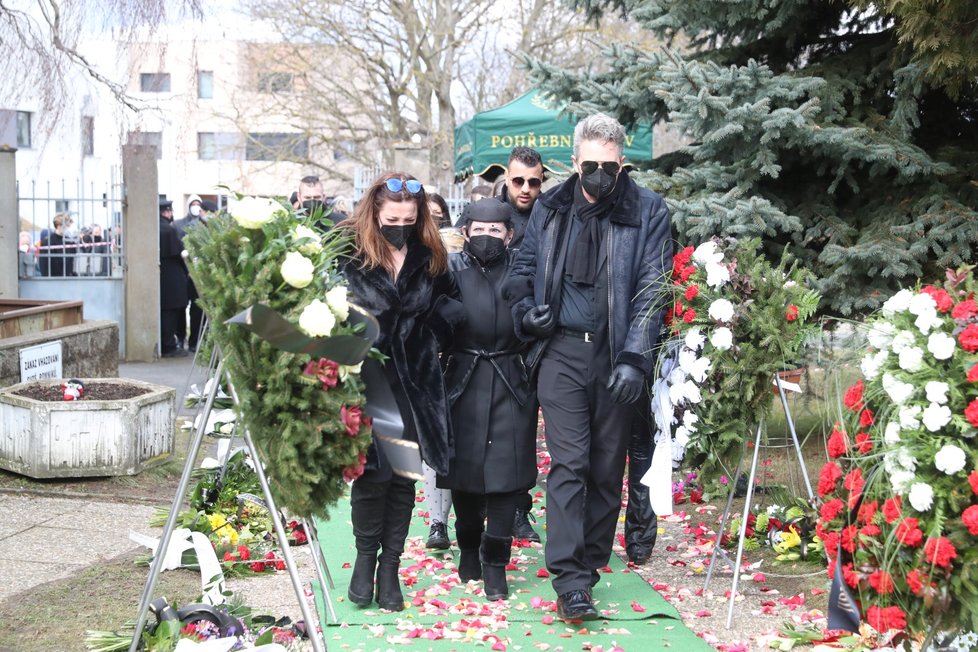 Pohřeb Jaromíra Joo (5. března 2021)