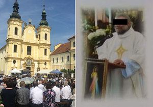 Strážnice se v pátek rozloučila s knězem Jackem N. (†41) .