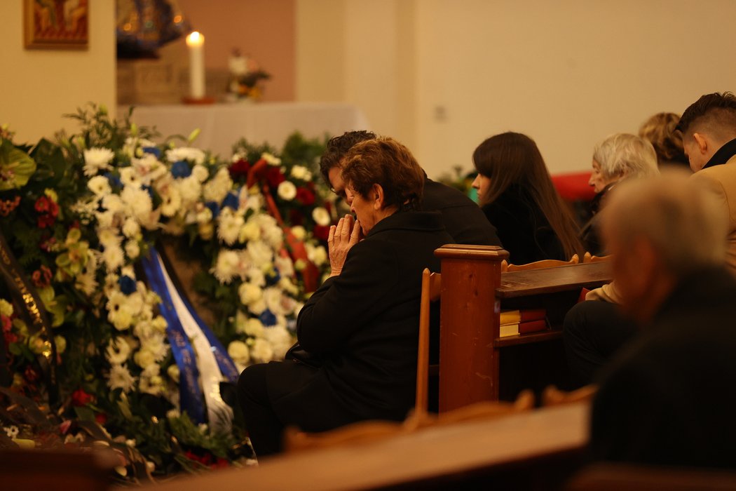 Pohřeb tatínka Jaromíra Jágra