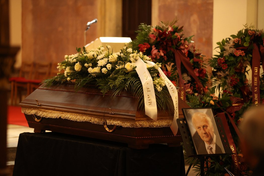 Pohřeb tatínka Jaromíra Jágra