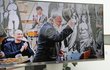 Pohřeb Jiřího Pechy: záběry zesnuého Pohřeb Jiřího Pechy: záběry zesnuého