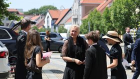 Rekviem za Johannu Bathildis princeznu Lobkowiczovou v kostele sv. Ignáce v Březnici na Příbramsku