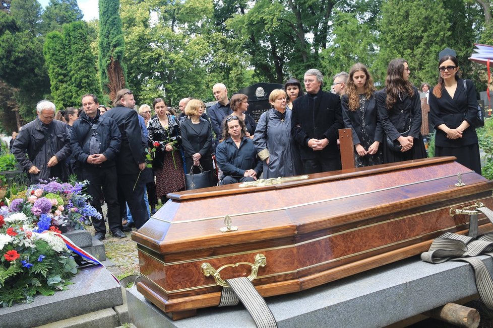 Pohřeb Josefa Topola