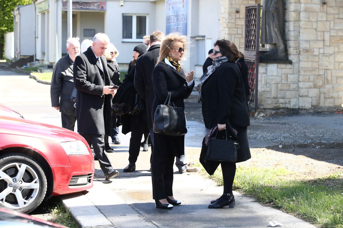 Pohřeb Josefa Laufera: Yvetta Blanarovičová