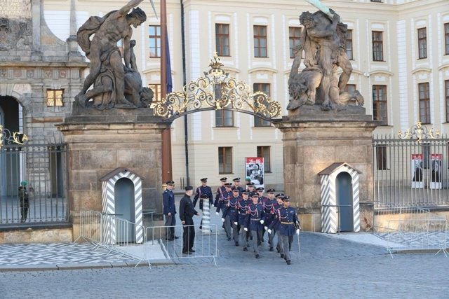 Zádušní mše za Karla Gotta na Pražském hradě.