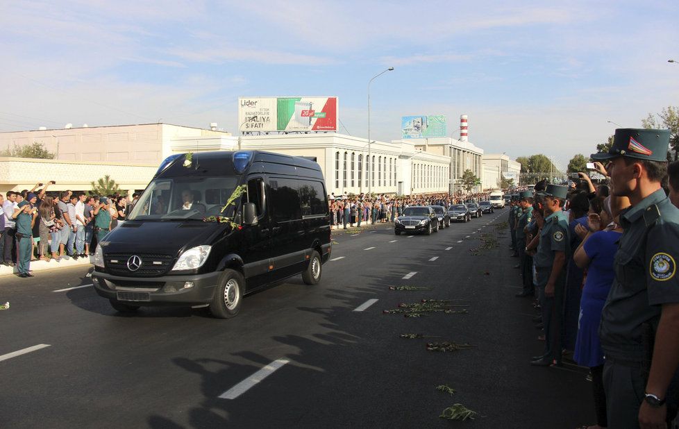 Pohřeb uzbeckého prezidenta Islama Karimova
