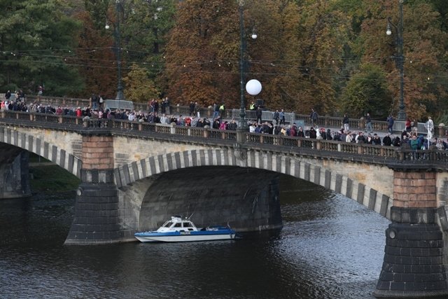 Poslední rozloučení s Karlem Gottem na Žofíně