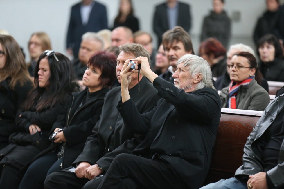 Juraj Jakubisko si pohřeb Jiřího Krytináře pečlivě natáčel.