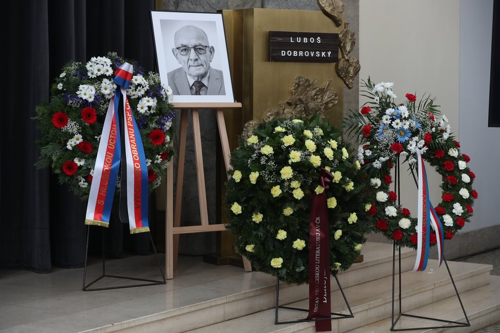 Pohřeb Luboše Dobrovského (7.2.2020)