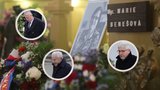 Pohřeb Marie Benešové (†76): Stará garda zpět na scéně! Grégr, Rusnok, Kněžínek a další