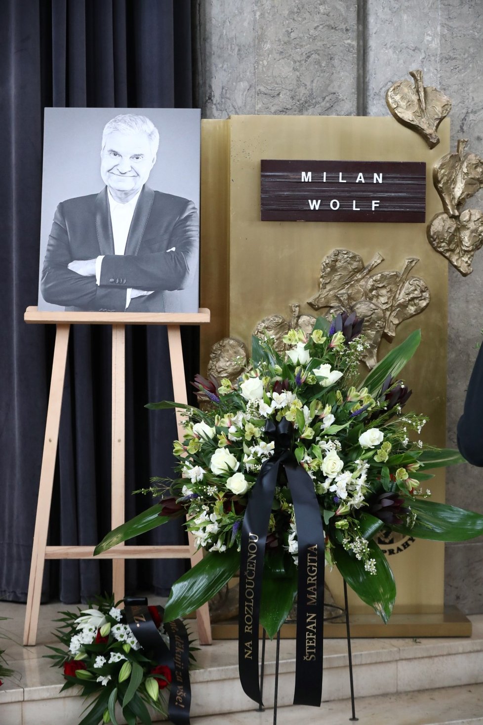 Pohřeb Milana Wolfa