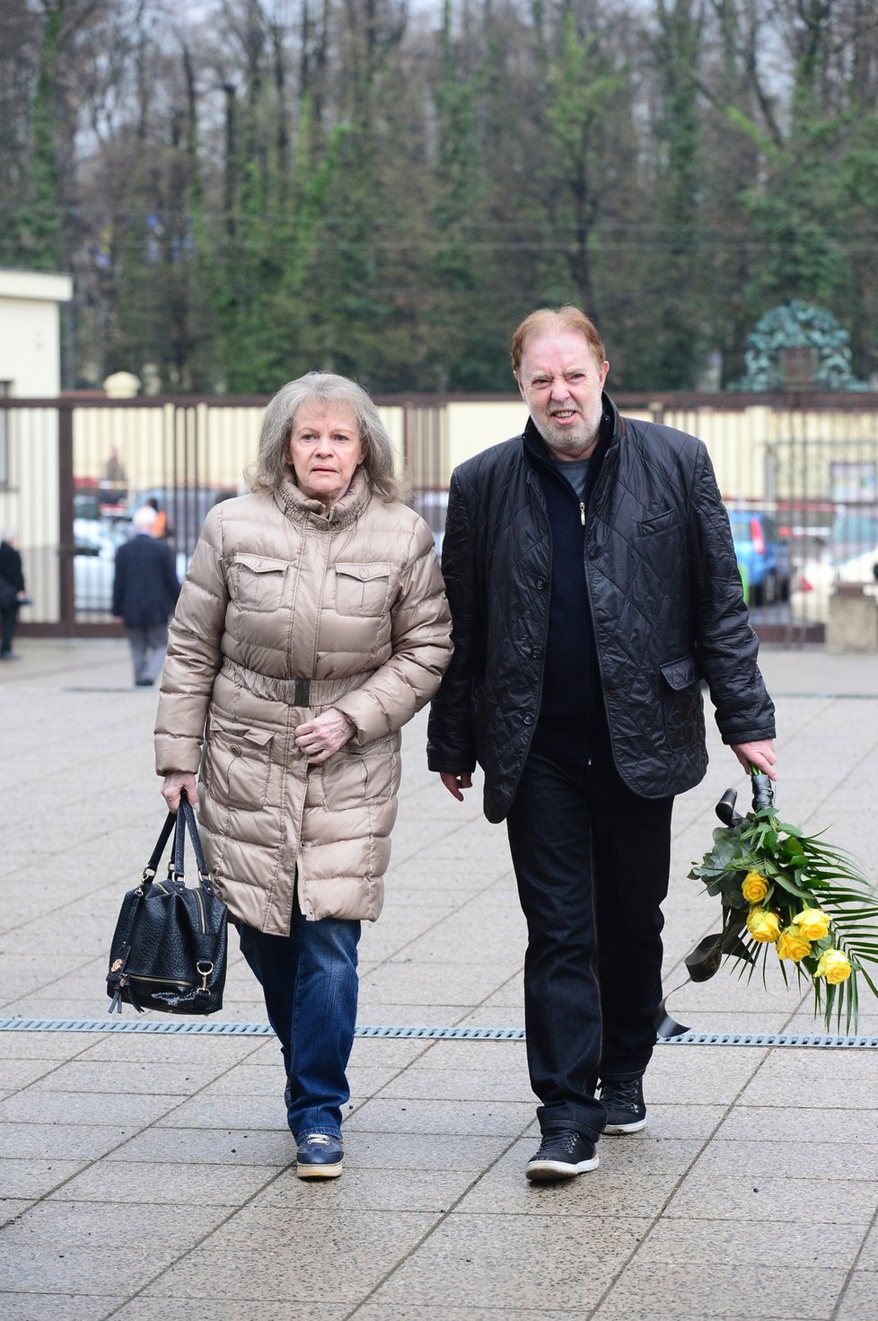 Eva Pilarová s manželem Janem Kolomanzníkem