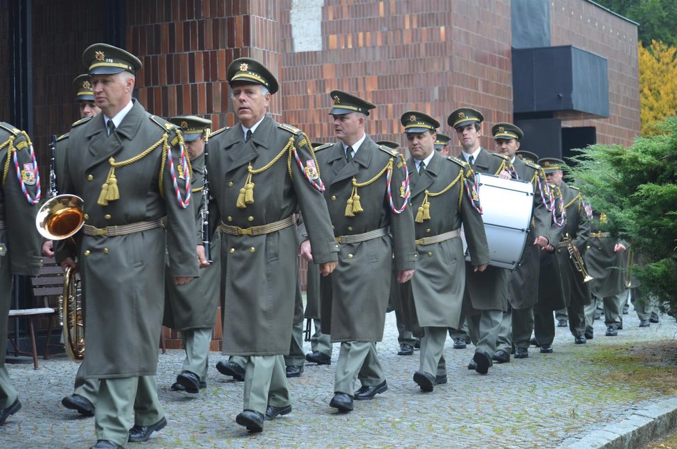 Pohřeb brigádního generála Milana Jakubů