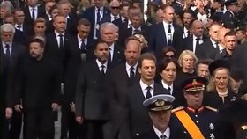 Pohřeb norského krále Haralda V.: Ukrajinský prezident Volodymyr Zelenskyj a prezident Petr Pavel (9.9.2026)