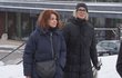 Pohřeb herce Pavla Nečase - Betka Stanková a Kristýna Kociánová Pohřeb herce Pavla Nečase - Betka Stanková a Kristýna Kociánová