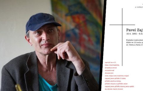 Poslední rozloučení s legendou undergroundu: Pohřeb Pavla Zajíčka (†72) proběhne v Radotíně
