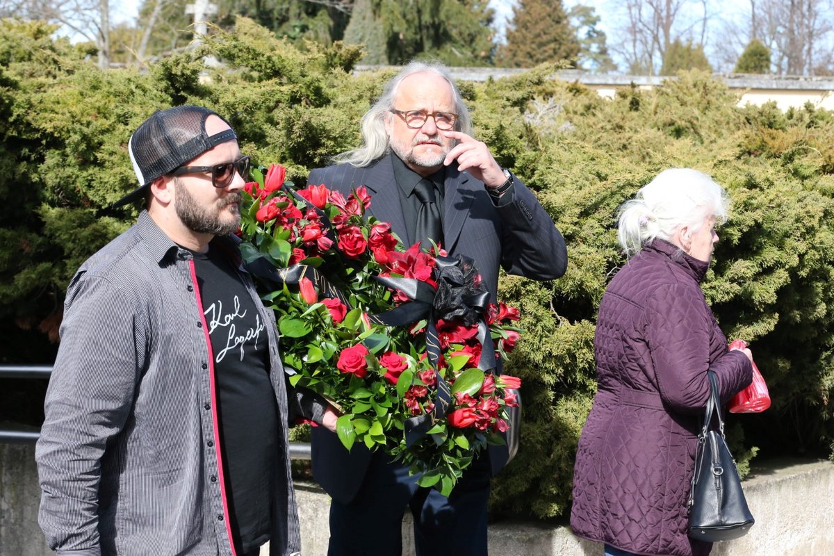 Pohřeb Jiřího Pomeje