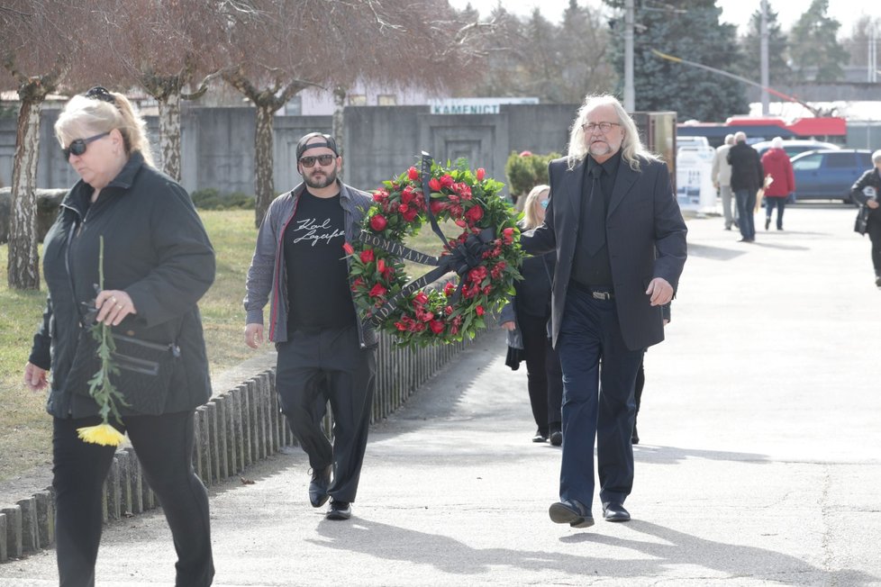 Pohřeb Jiřího Pomeje