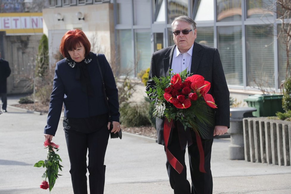 Pohřeb Jiřího Pomeje