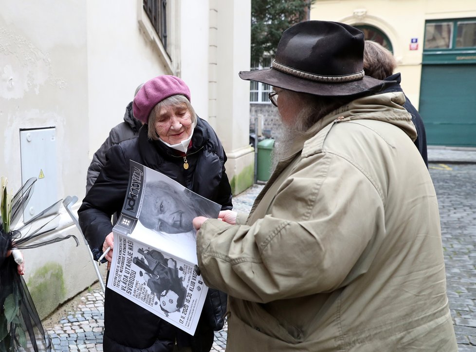 Poslední rozloučení se Svatoplukem „Sváťou“ Karáskem (†78)