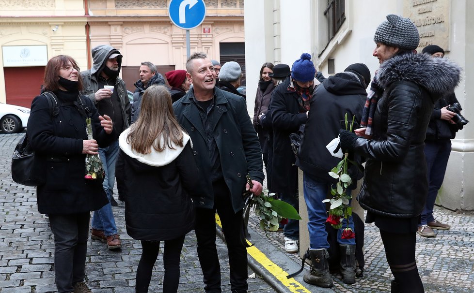 Poslední rozloučení se Svatoplukem „Sváťou“ Karáskem (†78)