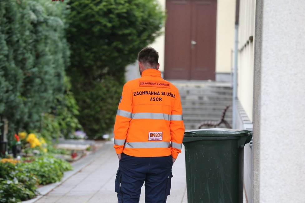 Rodinné rozloučení s Václavem Postráneckým ve Strašnicích