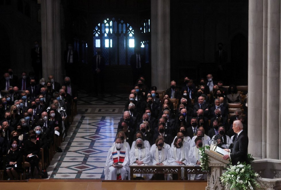 Pohřeb Madeleine Albrightové (27.4.2022)