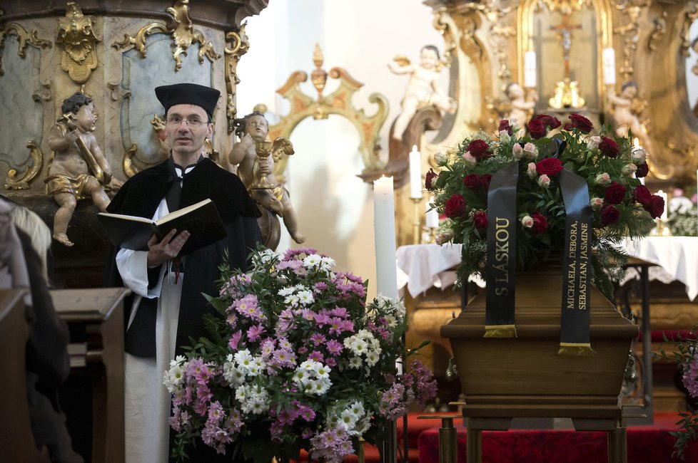 Kostel svatého Matěje, rozloučení s hercem a režisérem Františkem Miškou