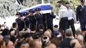 pohřeb Šimona Perese