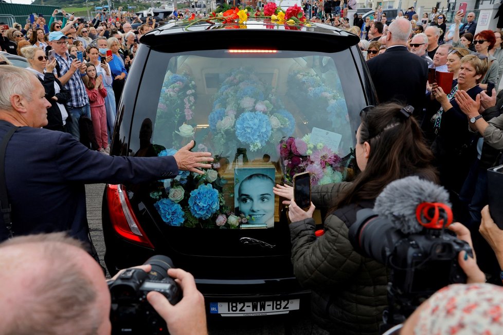 Pohřeb Sinéad O&#39;Connor